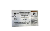 1705929 Decal/Nameplate/Load, Charging | JLG